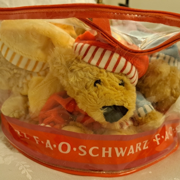 F.A.O. SCHWARZ Sleepy Time Teddy Bears Days Of The Week! - Picture 16 of 16